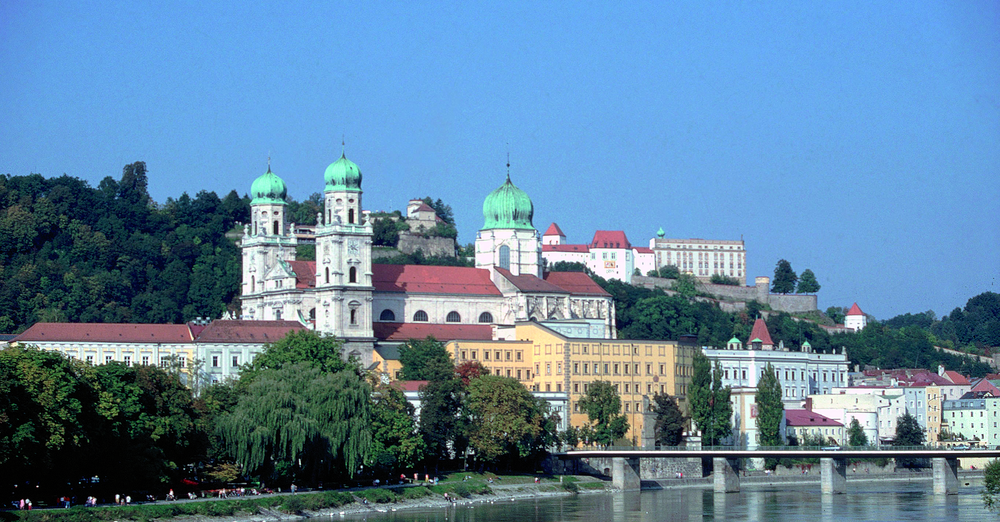 View of the cathedral of Passau