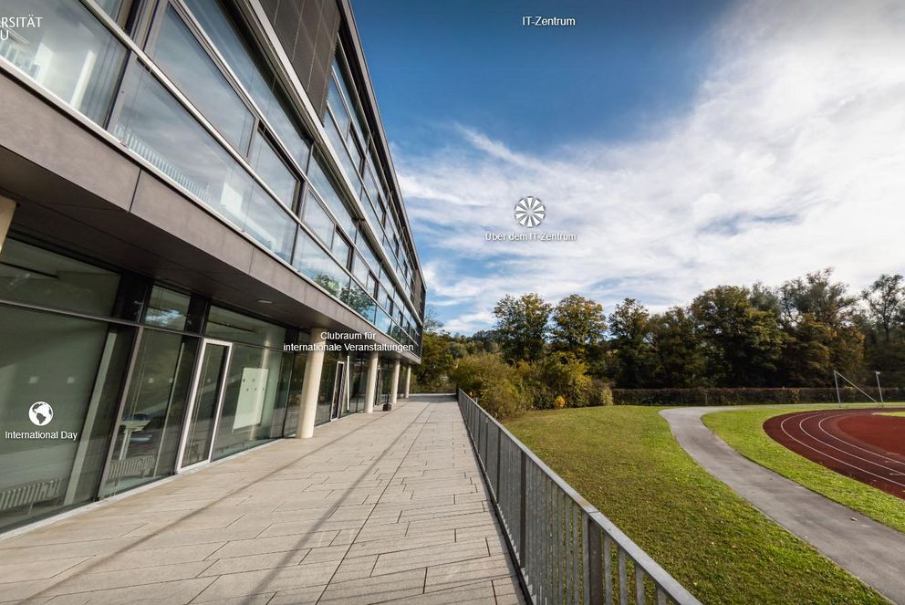 Accessible virtual campus tour: ITZ Building