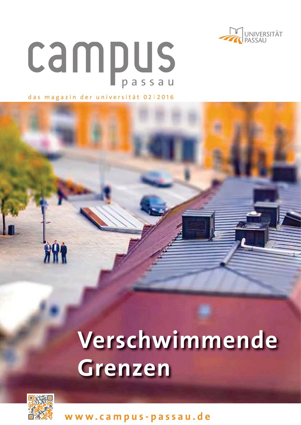 Titelbild Campus Passau 02/2016