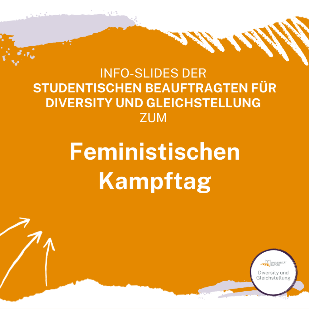 Feministischer Kampftag- Infos der Studentischen Beauftragten für Diversity und Gleichstellung