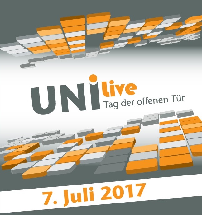 Uni Live – Open Day on 7 July 2017