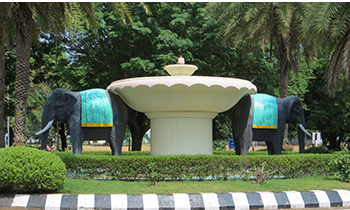 Elephant Circle, Indian Institute of Technology Madras (IIT Madras) Elephant Circle, Indian Institute of Technology Madras (IIT Madras)