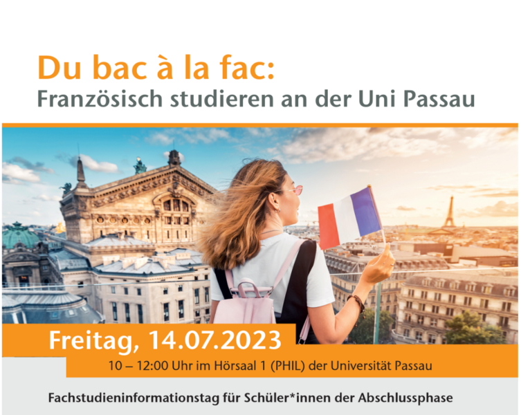 Infotag: Französisch studieren an der Uni Passau