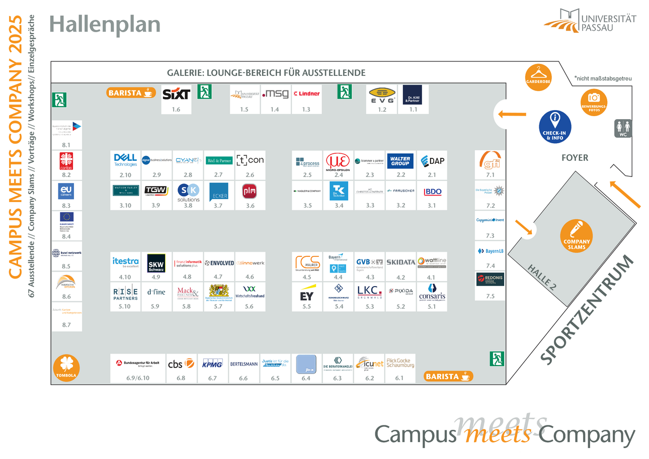 Hallenplan