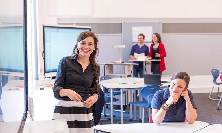 Students in the Didactics Laboratory