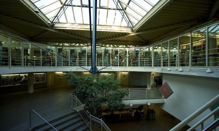 Foyer of the Business & Economics Building