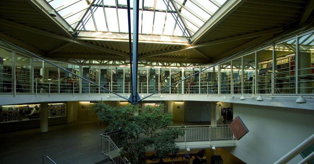 Foyer of the Business & Economics Building