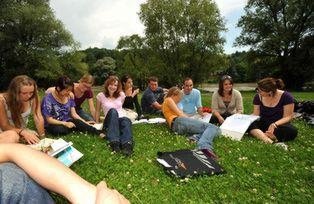 Learning on the Innwiese meadow