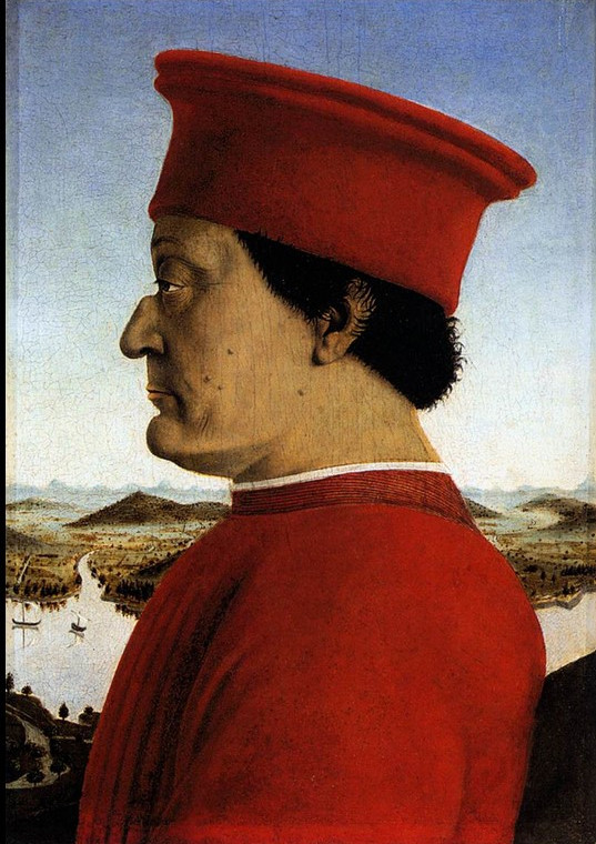 Portrait von Frederico da Montefeltro (Piero della Francesca, 1473)