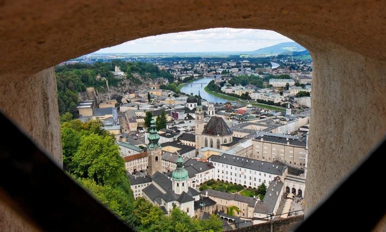 Die österreichische Weltkulturerbe-Stadt Salzburg