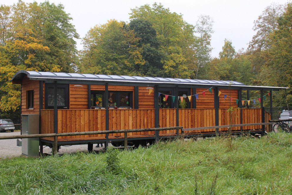 Beheizbarer Kindergartenwagen