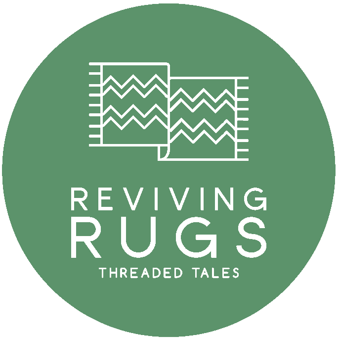Logo Reviving Rugs mit Teppich - Threaded Tales