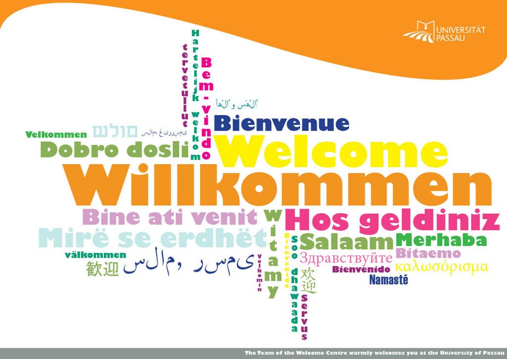 Ein herzliches Willkommen