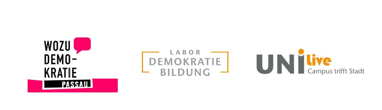 Kooperation Wochen zur Demokratie, Demokratielabor und Uni live