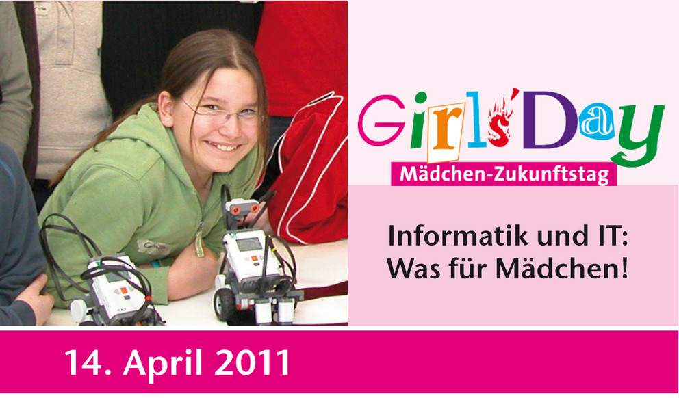 Informatik und IT: Was f&uuml;r M&auml;dchen!
Aktionstag f&uuml;r Jungs