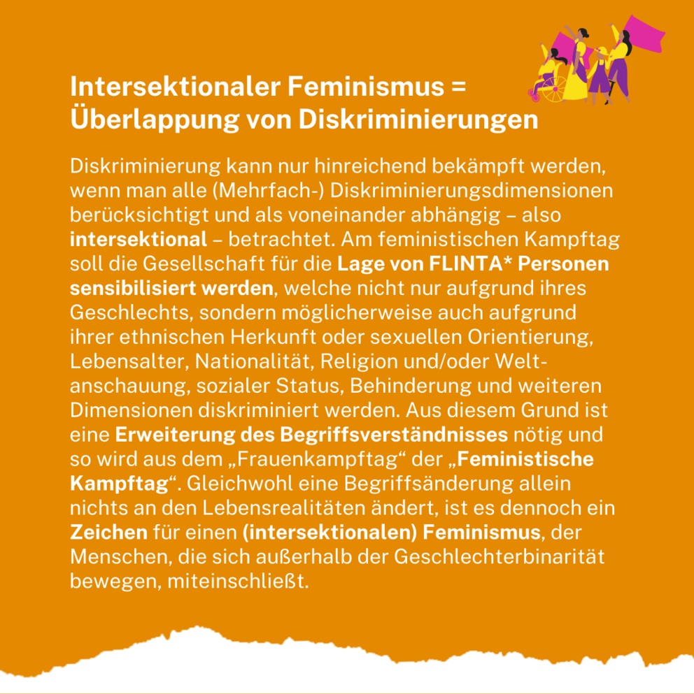 Feministischer Kampftag- Info