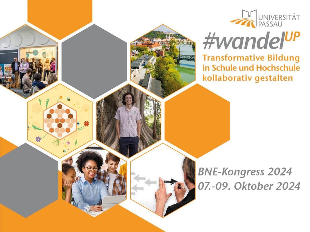 Plakat zum BNE-Kongress