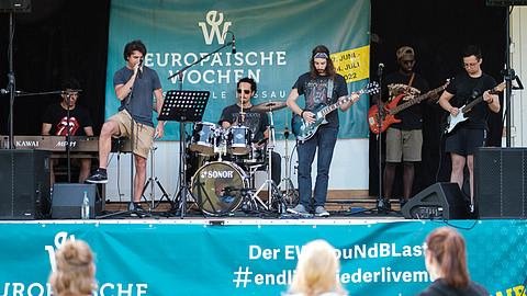 Livemusik bei den europäischen Wochen