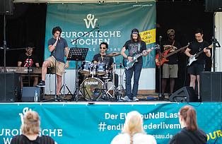 Livemusik bei den europäischen Wochen