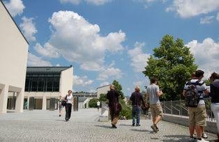 Outside the central library