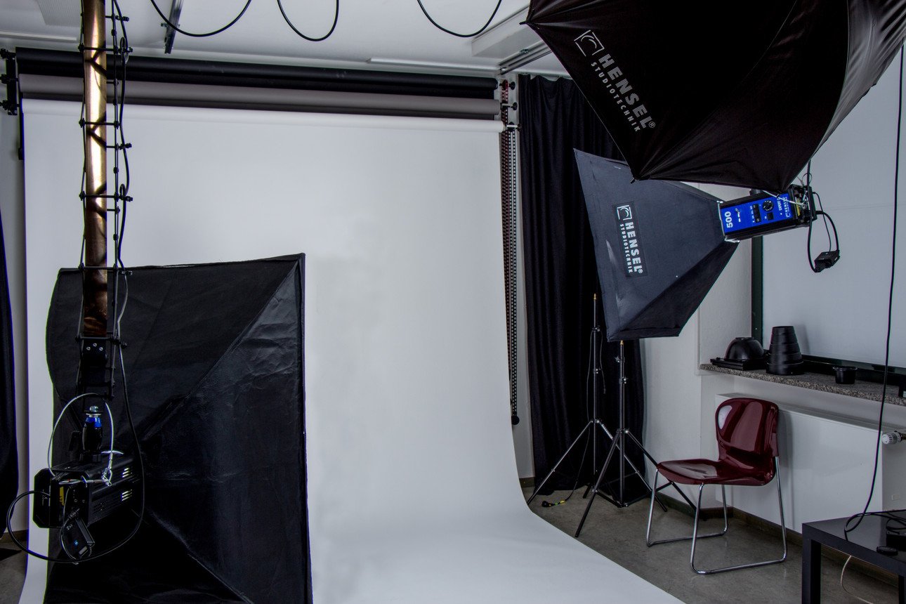 Das Fotostudio im Mensageb&auml;ude