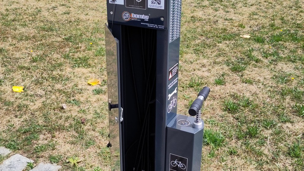 Bild einer Fahrradreperaturstation