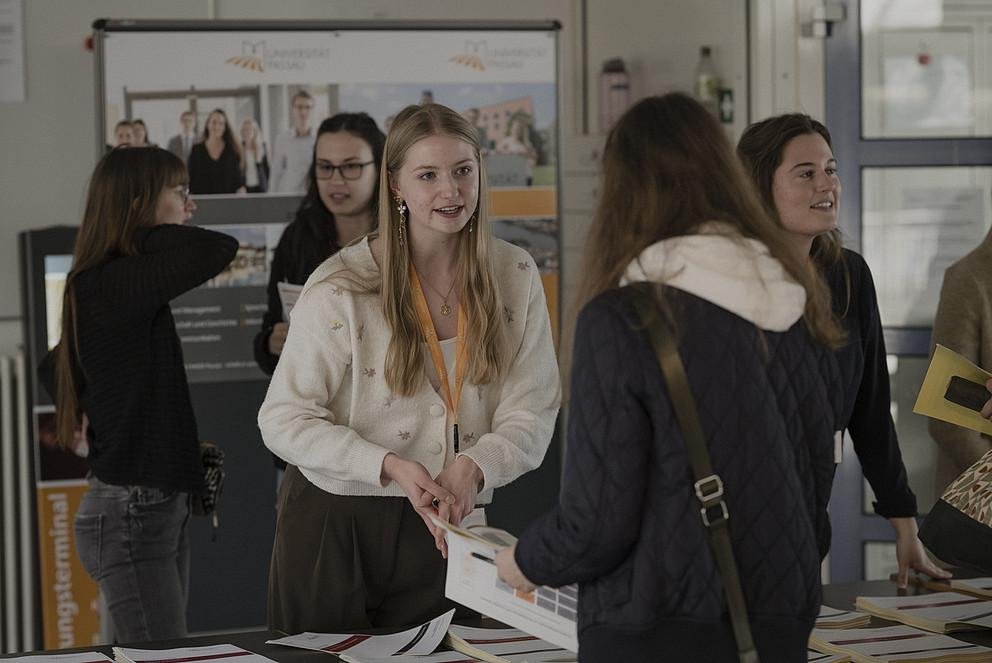 Beim Studieninfotag der Universität Passau herrschte großer Andrang. Foto: Universität Passau