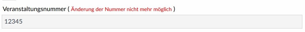 Screenshot Stud.IP "&Auml;nderung der Nummer nicht mehr m&ouml;glich"