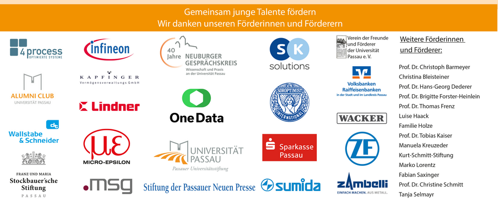 Logos der Fördernden