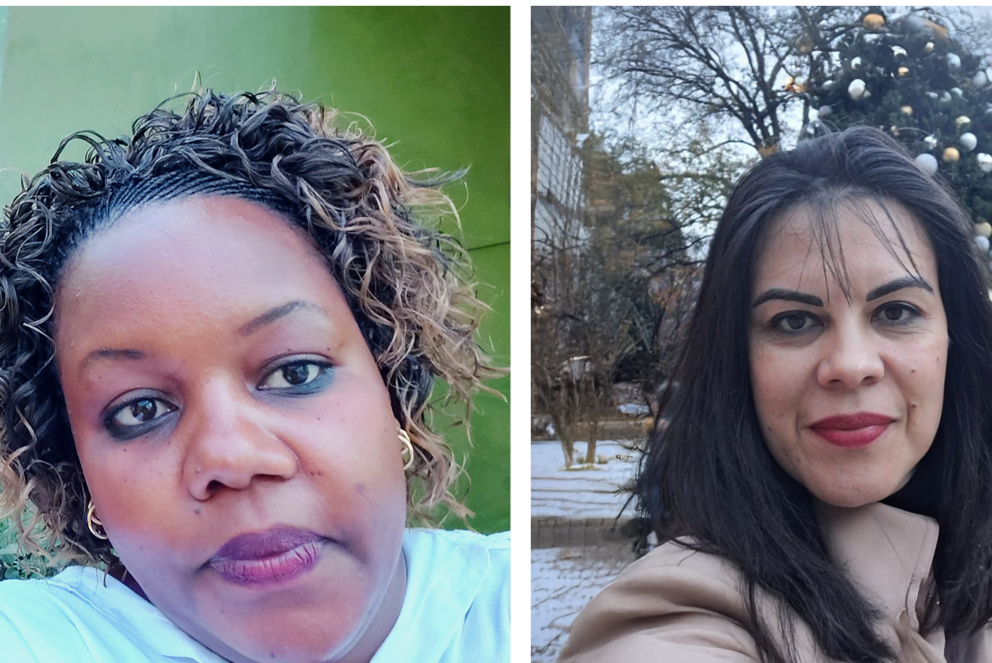 [Translate to Englisch:] Foto Dr. Fungomeli + Prof. Dr. Santos Povoa