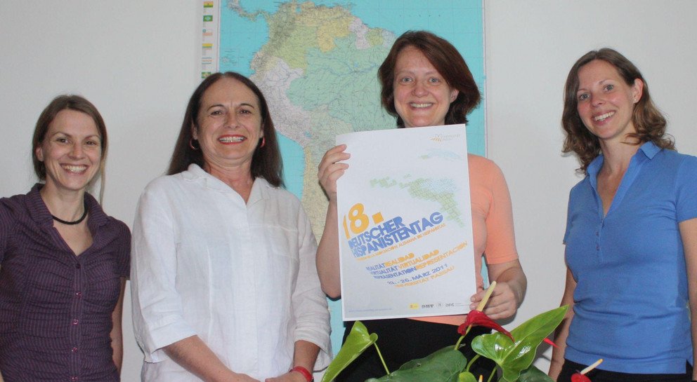 Der Lehrstuhl f&uuml;r Romanische Literaturen und Kulturen von Prof. Dr. Susanne Hartwig richtet den Hispanistentag 2011 aus.
