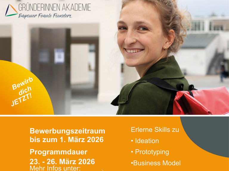 Female Founders Academy 2026 promotional poster