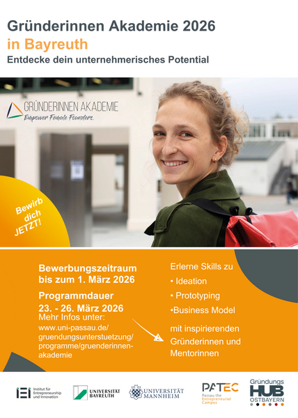 Female Founders Academy 2026 promotional poster