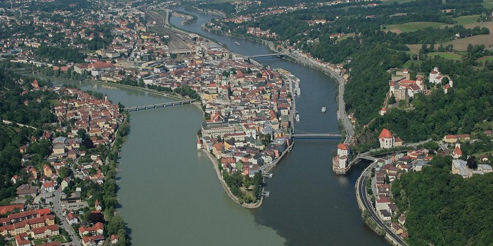 Passaus Stadtteile und Umgebung