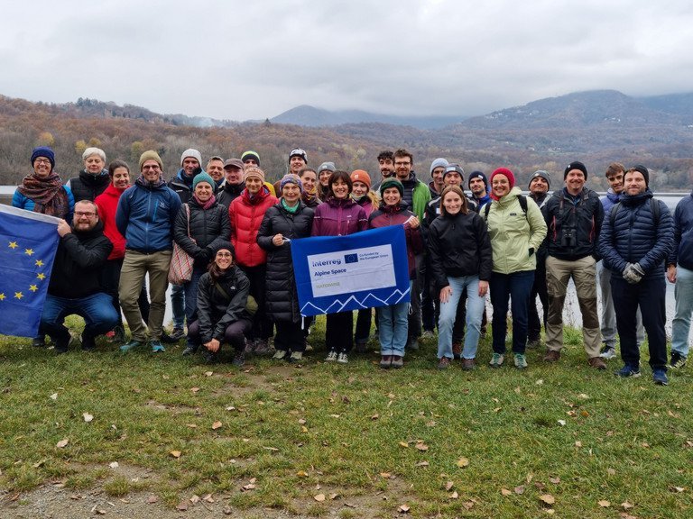 Beteiligte am Projekt Waterwise trafen sich im November in Avigliana (Italien); Foto: Elisa Leo