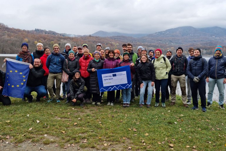 Beteiligte am Projekt Waterwise trafen sich im November in Avigliana (Italien); Foto: Elisa Leo