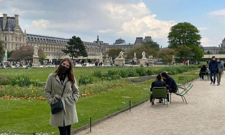 Lena in Paris