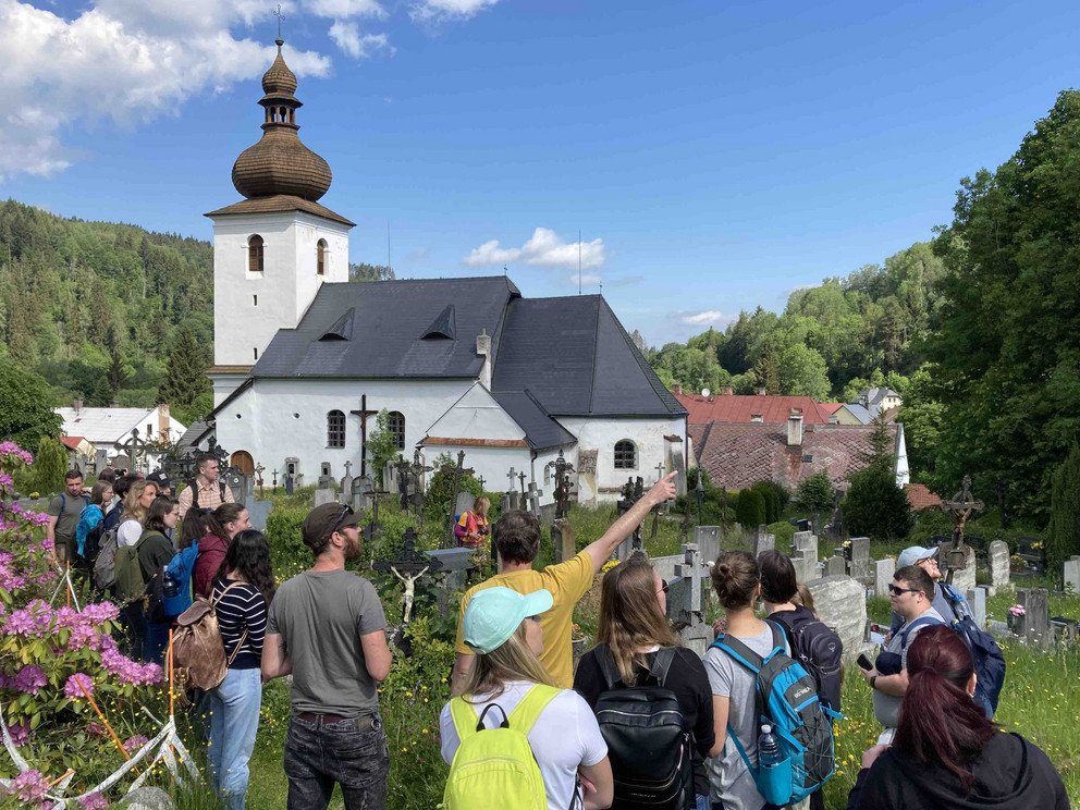Fotos aus der deutsch-tschechischen Exkursion am 2. Juni 2022