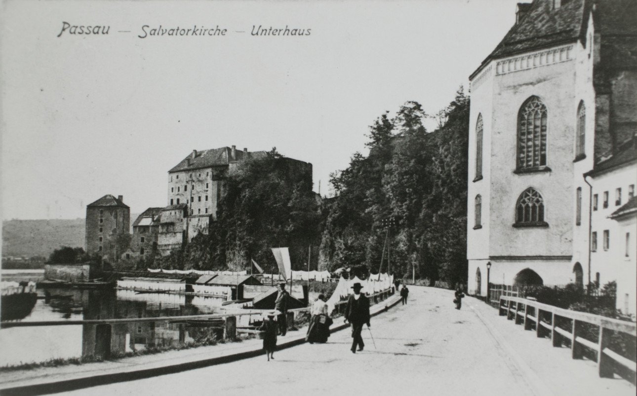 Die Kirche St. Salvator &copy; Stadtarchiv Passau