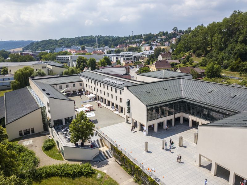 A view of the campus of the University of Passau
