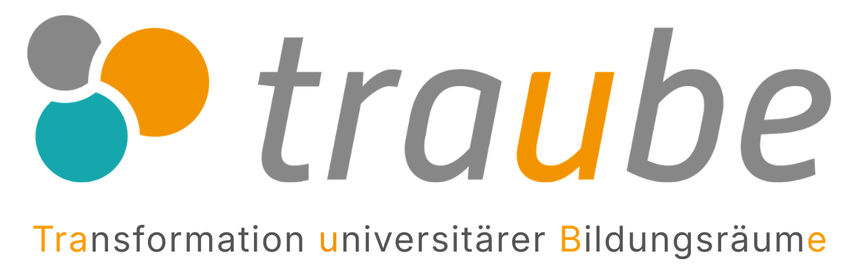 Traube Logo mit d&uuml;nner Unterschrift