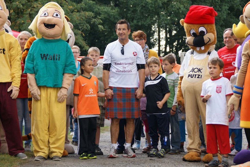 John McGurk bei einem Spendenlauf