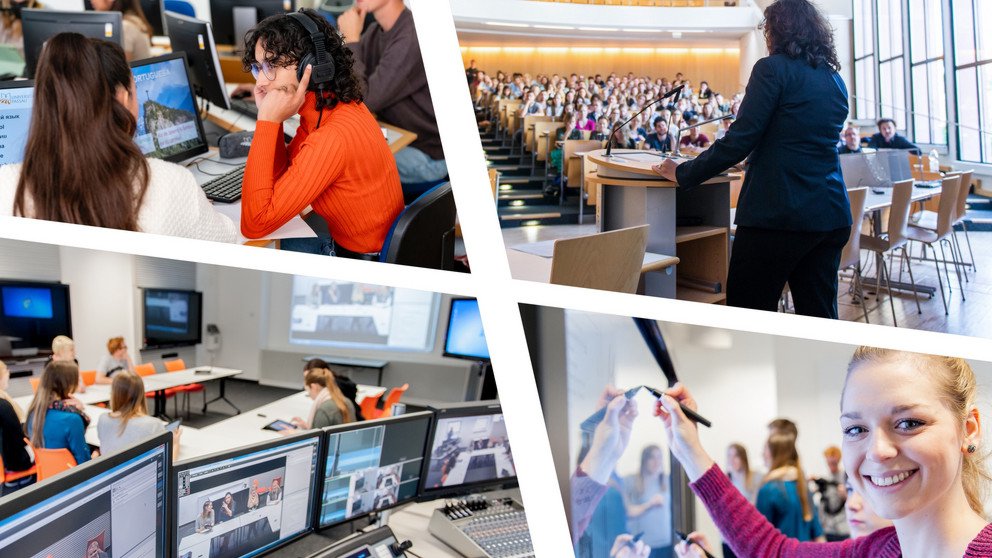 Foto-Collage zur Bekanntmachung des Tags der Lehre 2025