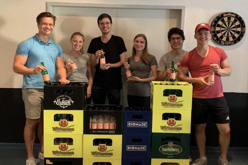 Gewinnerteam 5-Euro-Business-Wettbewerb 2020 Gewinnerteam 5-Euro-Business-Wettbewerb 2020