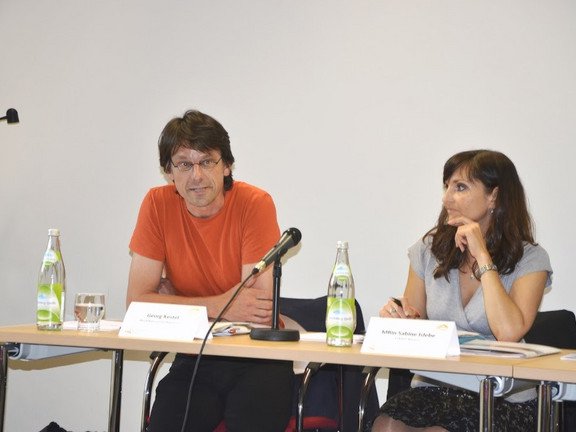 Podiumsdiskussion, Foto: Biling
