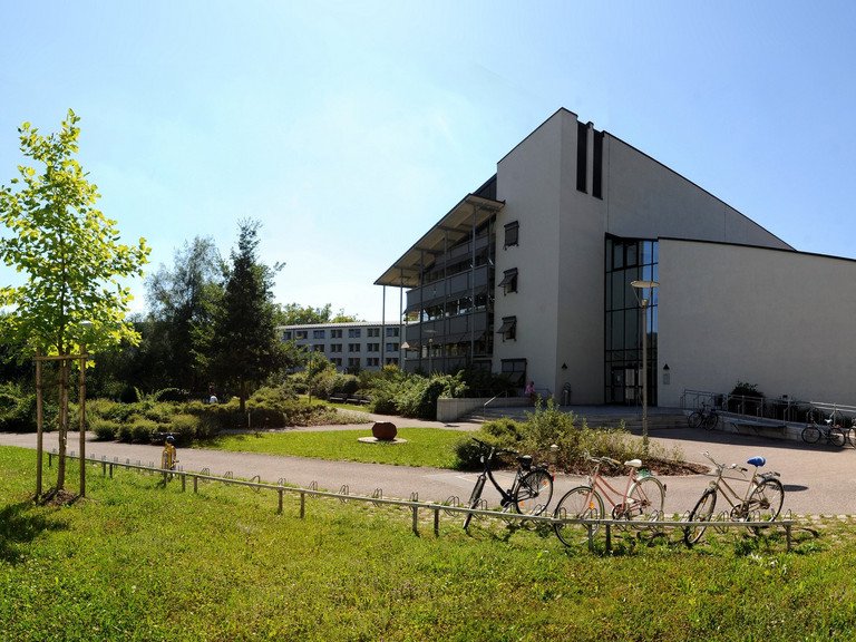 Grünflächen am Campus der Universität Passau