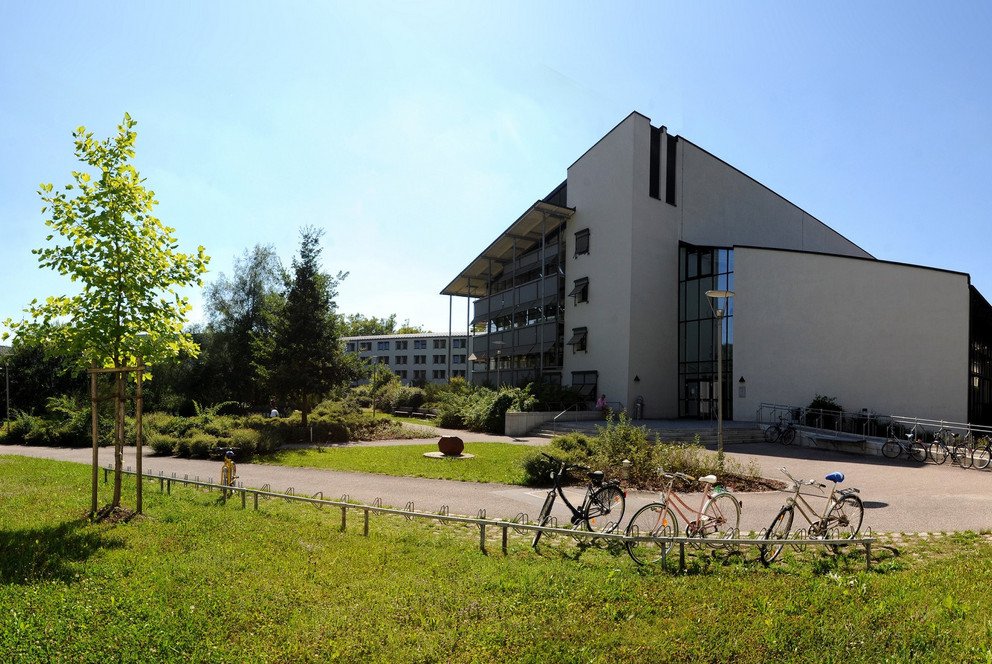 Grünflächen am Campus der Universität Passau