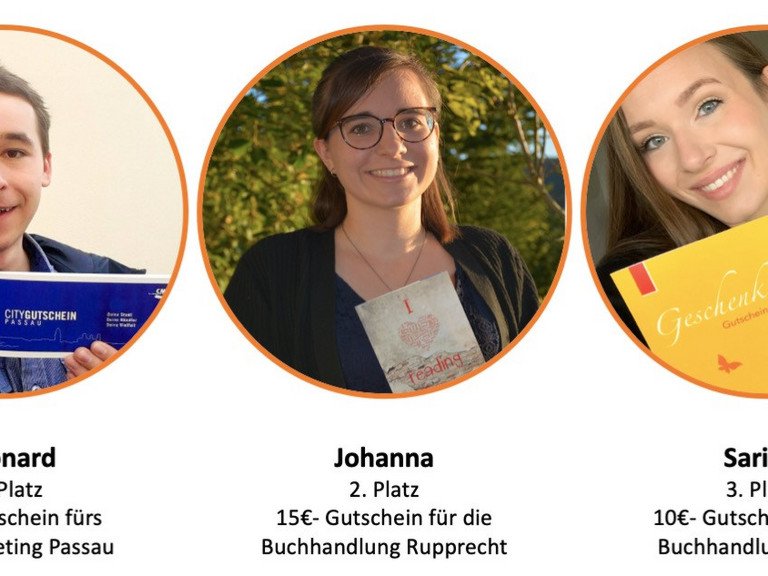 Die Preisträgerinnen und der Preisträger des careersUP-Gewinnspiels