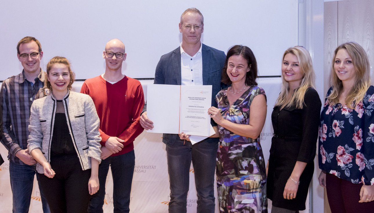 Preis f&uuml;r besondere Verdienste um die Internationalisierung 2016