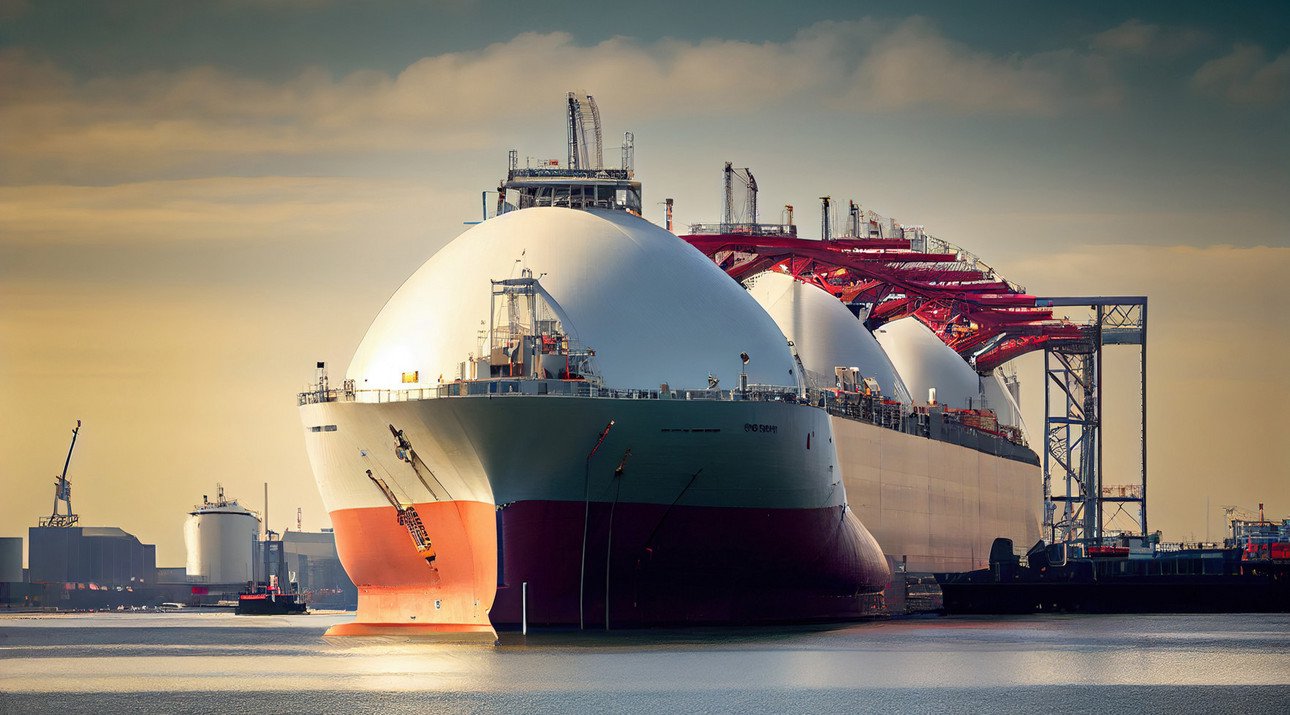 Industrial ship 